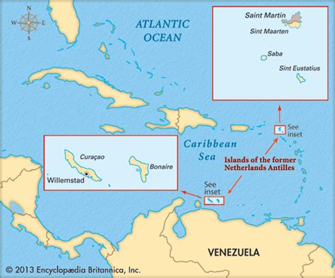 caribbean islands owned by netherlands.